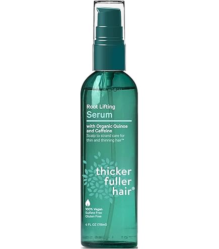 Amazon.com : Thicker Fuller Hair Serum Root Lifting Sulfate Free 4
